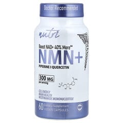 Promo ! Nutri NMN+ 300mg , 60 Vegan Capsules