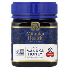 Promo ! Manuka Health, Miel de manuka brut, UMF 10+, MGO 263+, 250 g