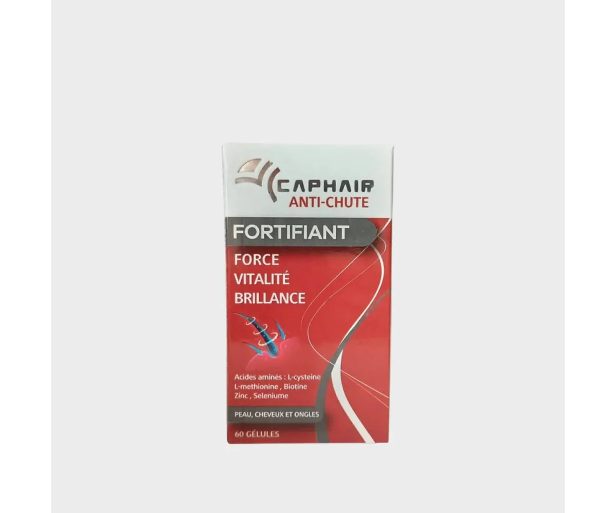 Promo ! Caphair Anti-Chute 60 Gélules – Force, Vitalité & Brillance