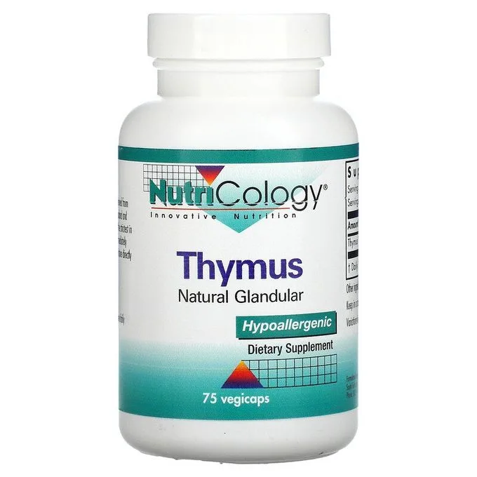Promo ! NutriCology Thymus, 75 capsules végétales