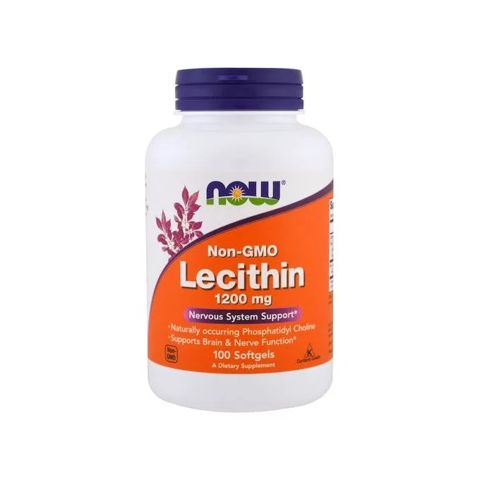Promo ! Now Foods Lécithine, 1200 mg, 100 Gélules.