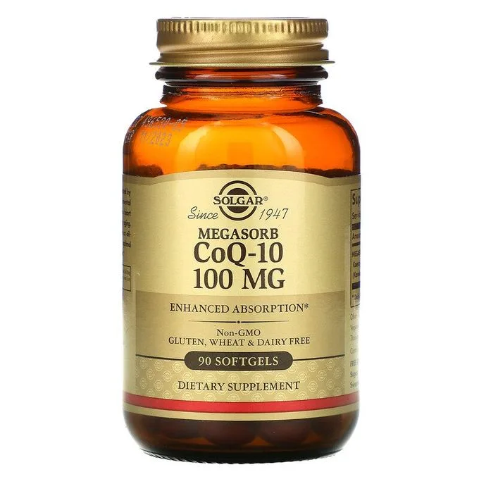 Promo ! Solgar Megasorb CoQ 10, 100 mg, 90 capsules à enveloppe molle