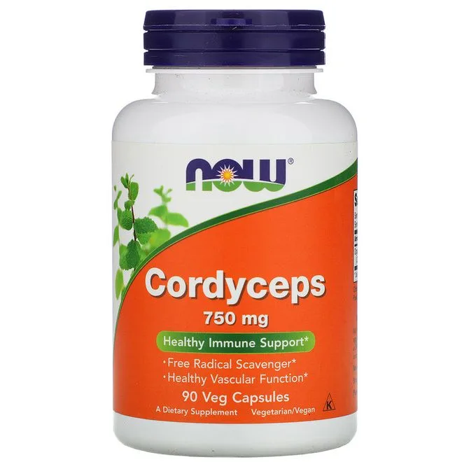 Promo ! Now Foods Cordyceps, 750 mg, 90 Veg Capsules