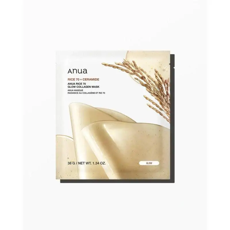ANUA Rice 70 Glow Collagen Mask
