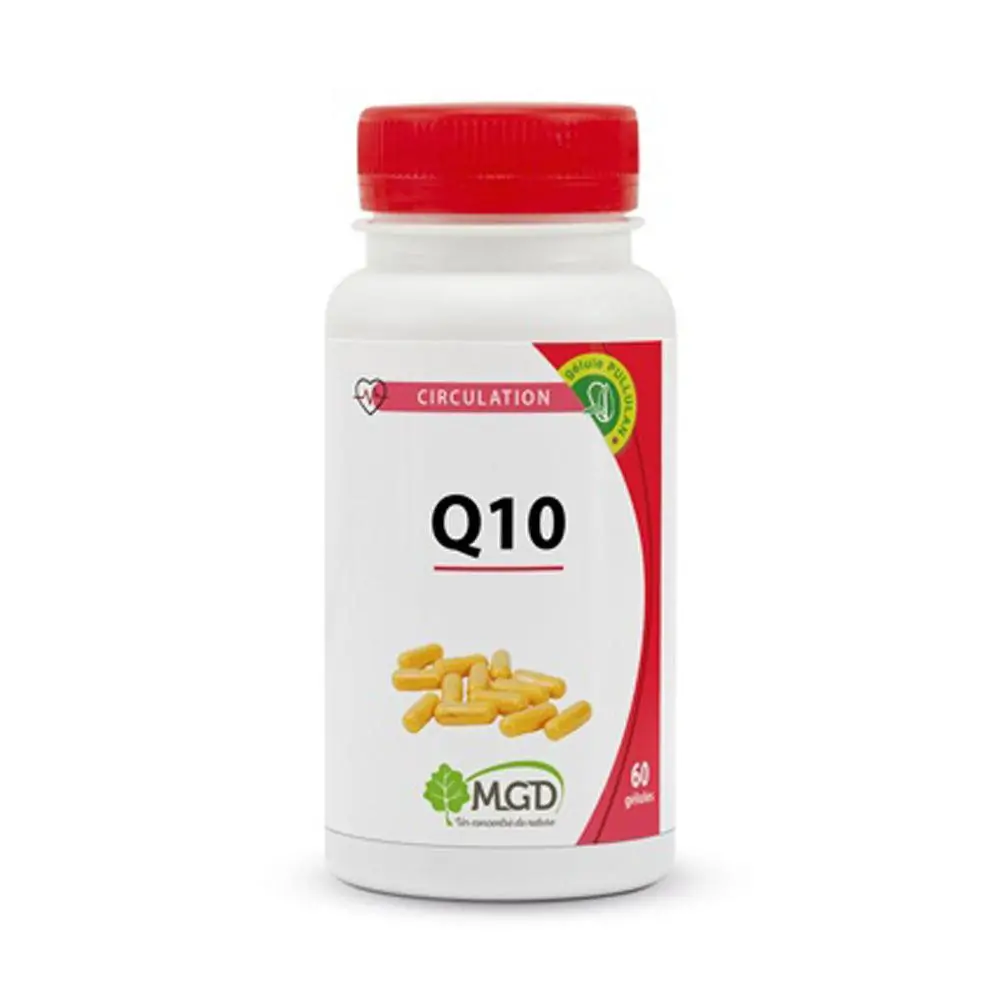 Promo ! Mgd Q10 Coenzyme 60 Gélules