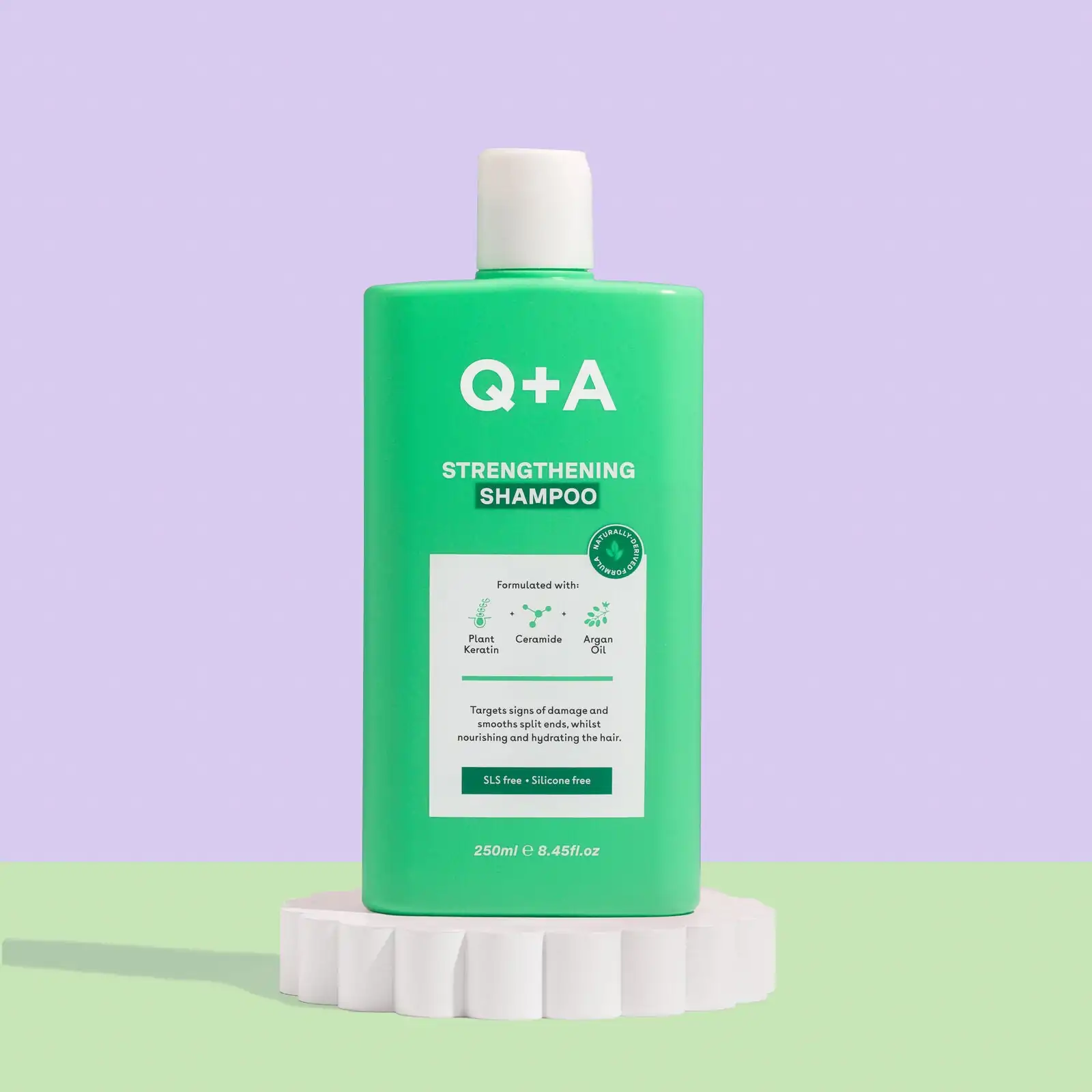 Q+A – Strengthening Shampoo 250ml