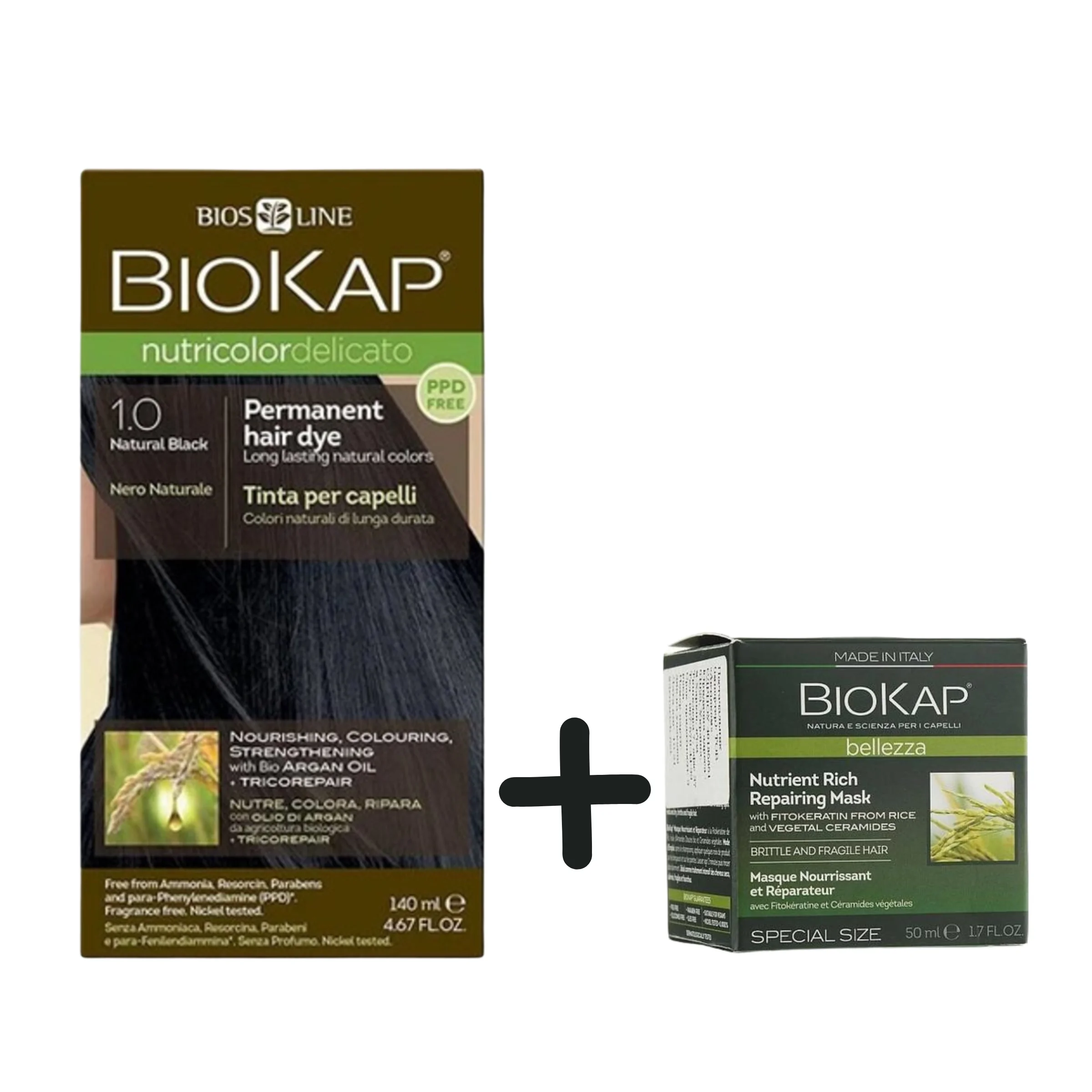 Promo ! BIOKAP Nutricolor Delicato Coloration Naturelle pour Cheveux Délicats
