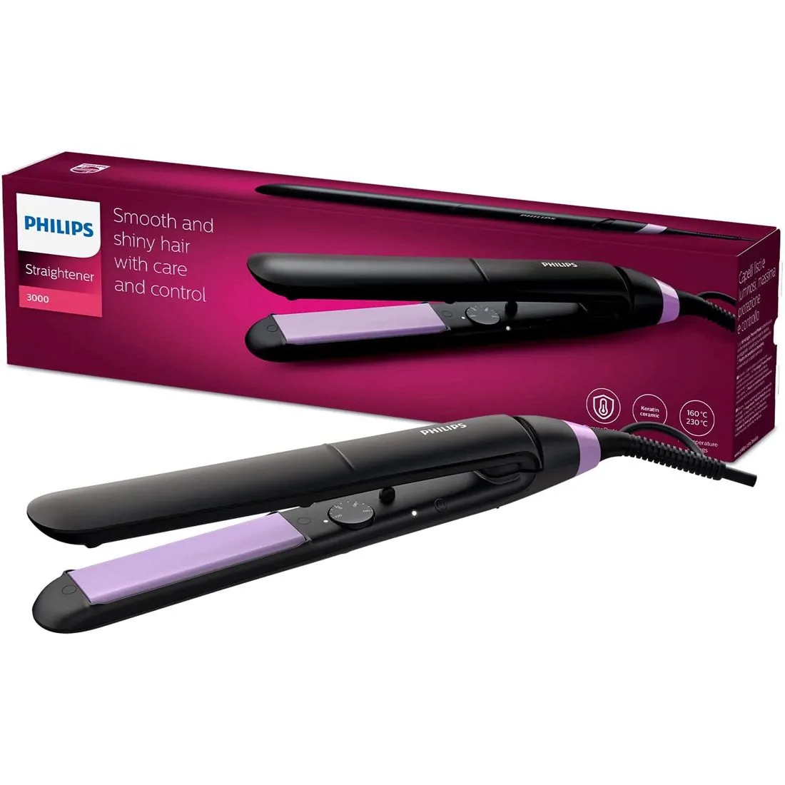 PHILIPS LISSEUR KERATINE – BHS377/00