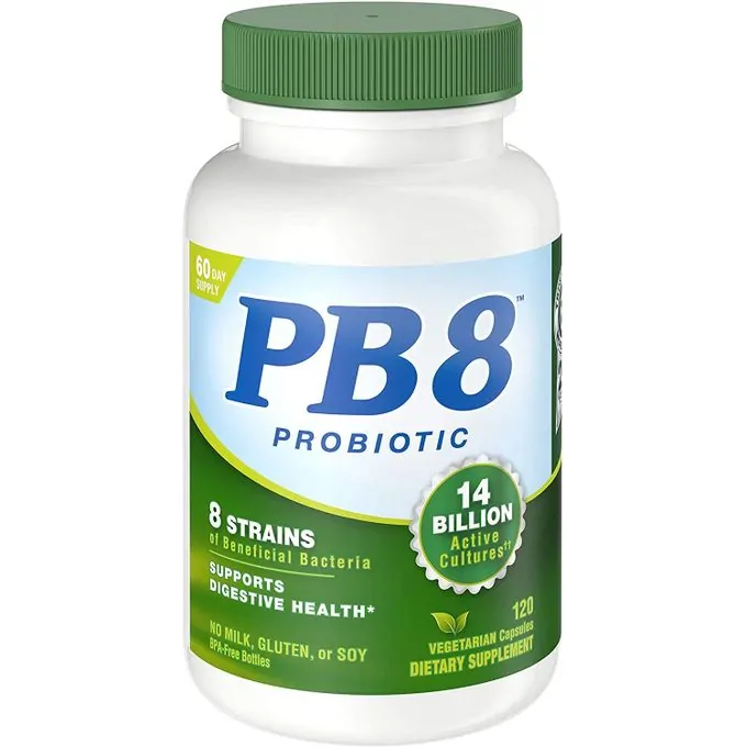Promo ! Nutrition Now PB 8 Probiotic Acidophilus avec Lactobacillus & Bifidobacterium, 120 capsules végétariennes