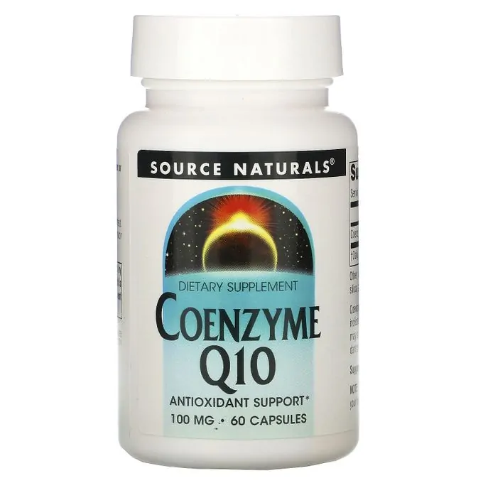 Source Naturals Coenzyme Q10, 100 mg, 60 Gélules