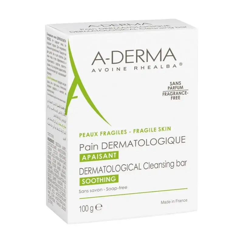 Promo ! A-Derma Pain dermatologique Lait D avoine 100g