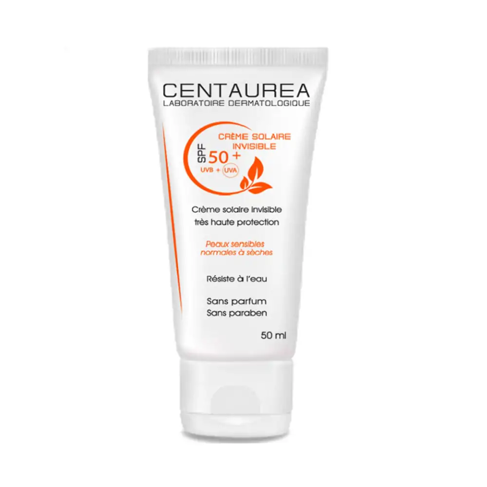 Promo ! Centaurea Crème Solaire Invisible SPF 50+