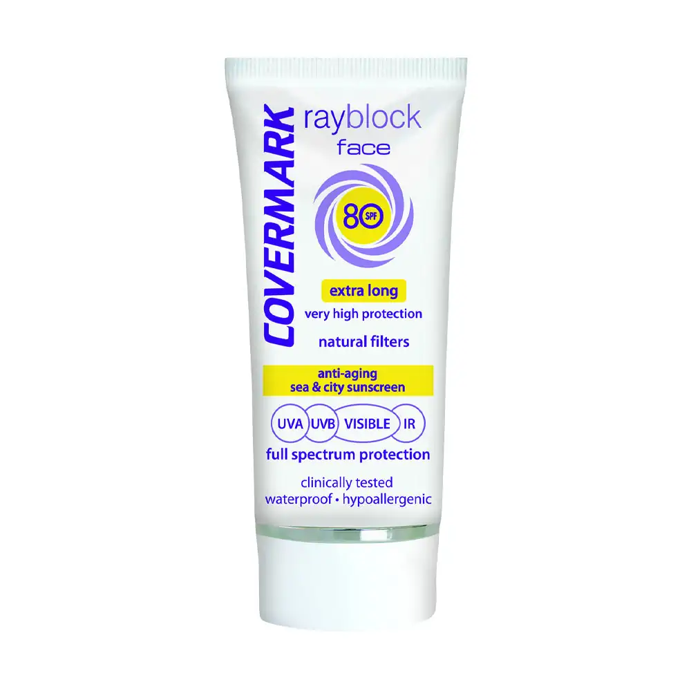 Promo ! Covermark Rayblock Face SPF80 50ml