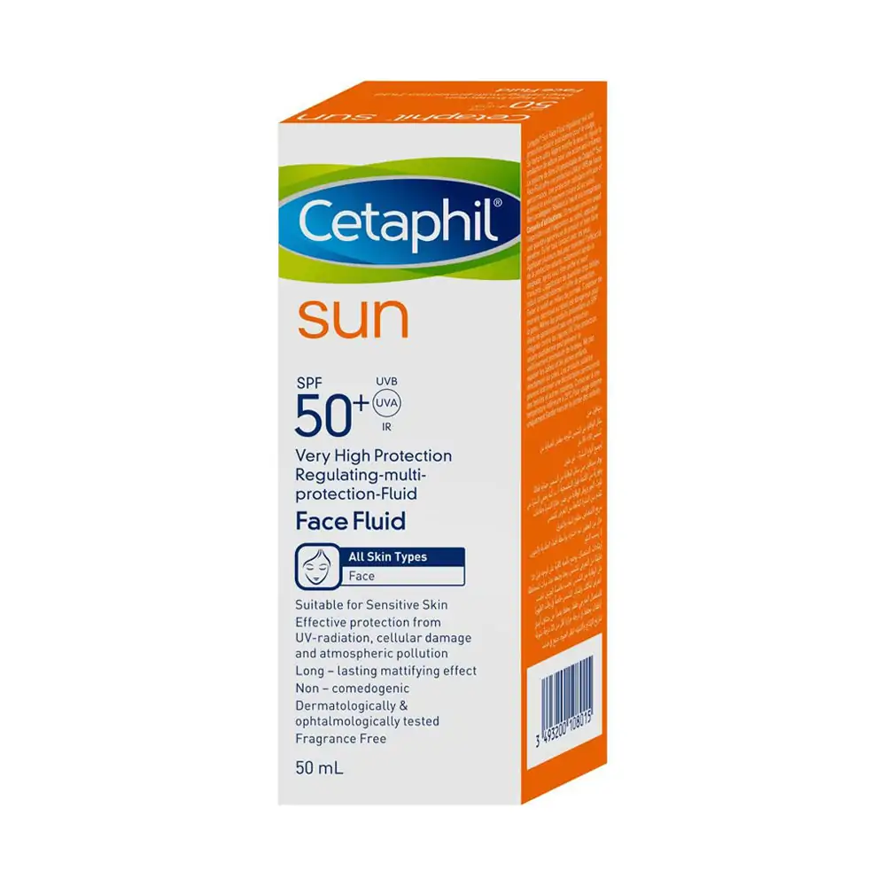 Promo ! Cetaphil Sun Face Fluide SPF50+ 50ml