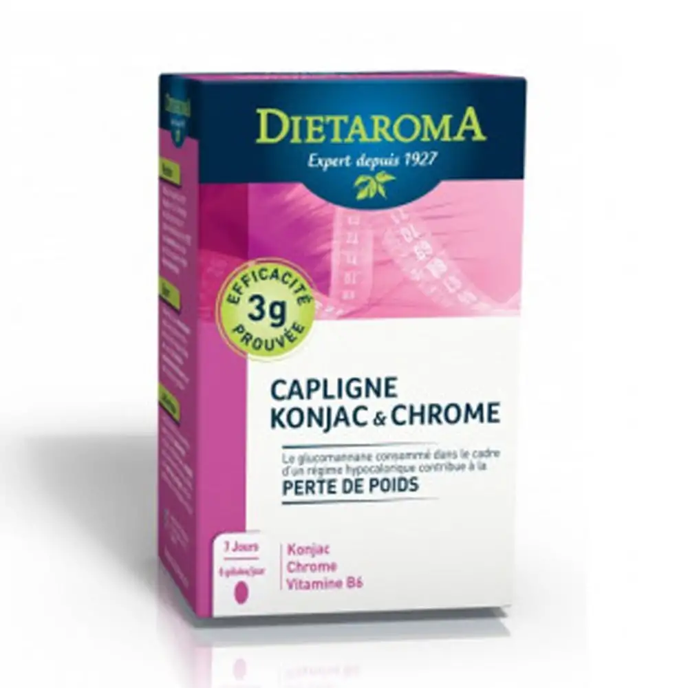 Promo ! Dietaroma Capligne Konjac & Chrome 45 Gélules
