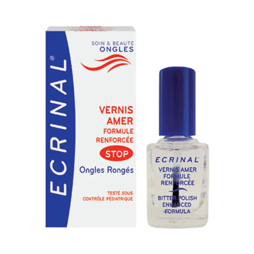 Promo ! Ecrinal Vernis Amer Stop Aux Ongles Rongés 10ml