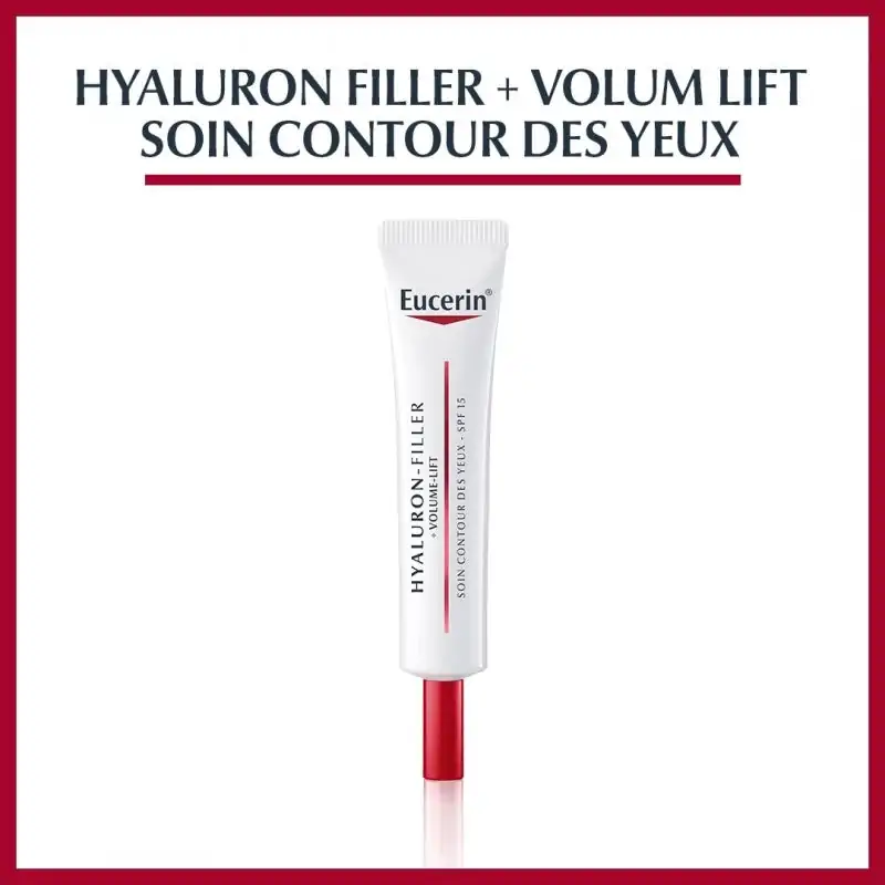 Promo ! Eucerin HYALURON-FILLER + VOLUME-LIFT Soin Contour des Yeux 15ml