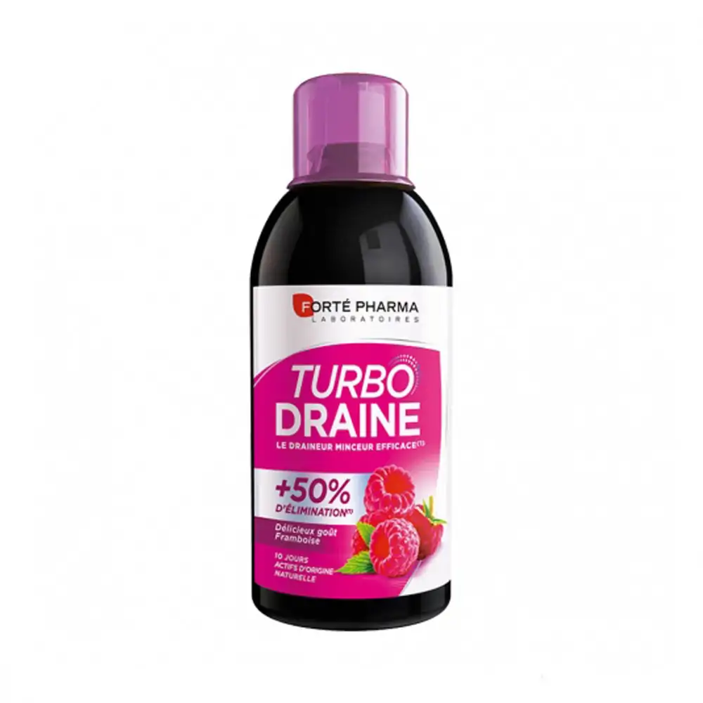Promo ! Forté Pharma TurboDraine Framboise 500ml