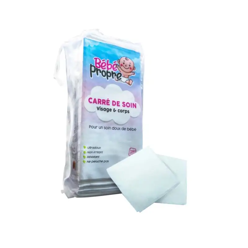 Promo ! Gifrer BÉBÉ PROPRE CARRE DE SOIN X 100