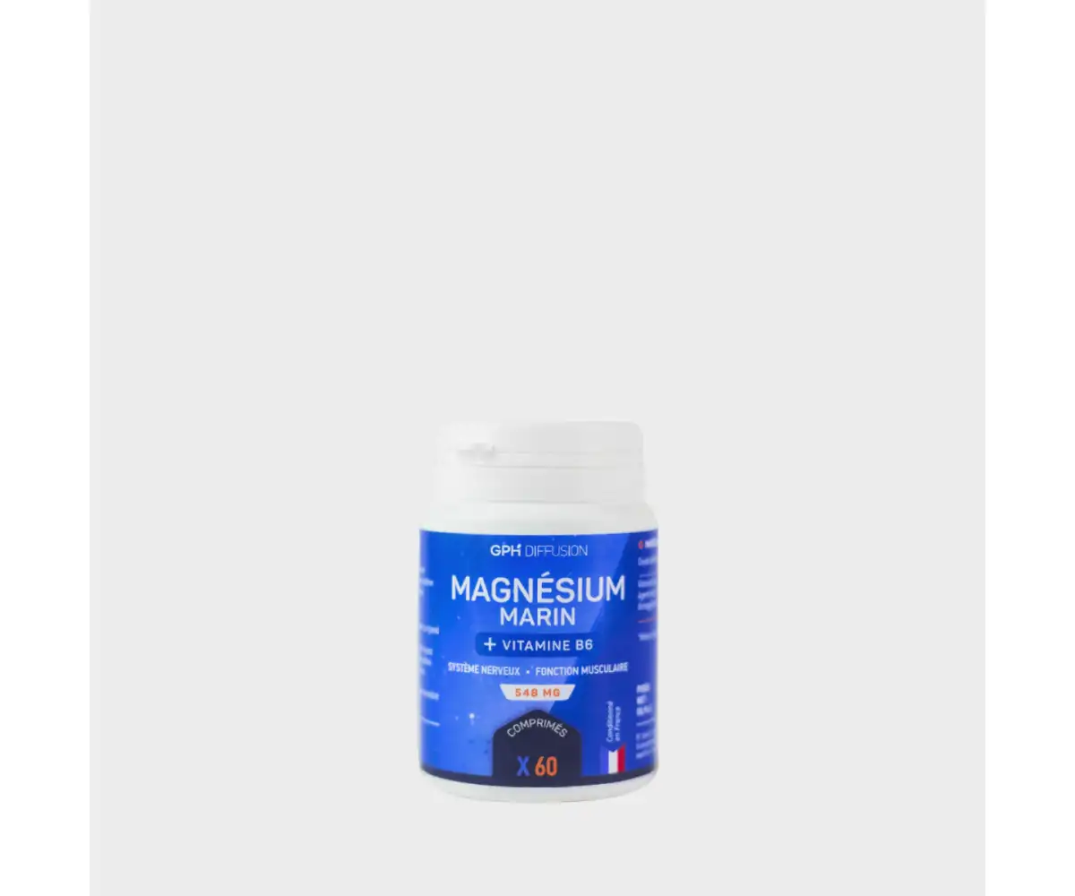 Promo ! GPH Diffusion Magnesium + Vitamine B6 548mg 60 comprimes