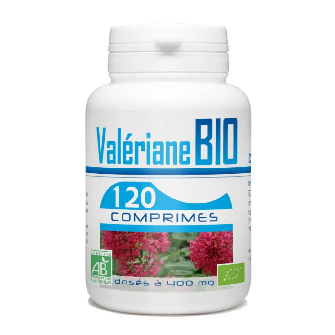 Promo ! GPH Valeriane BIO 400mg 120 Comprimés