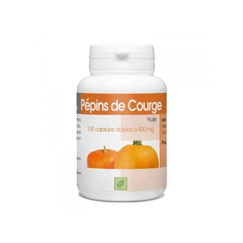 Promo ! GPH DIFFUSION Pépins De Courge 100 Capsules
