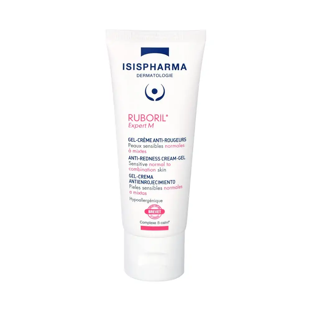 Promo ! Isispharma Ruboril Expert M Gel Crème Anti-Rougeurs Peaux Normales à Mixtes 40ml