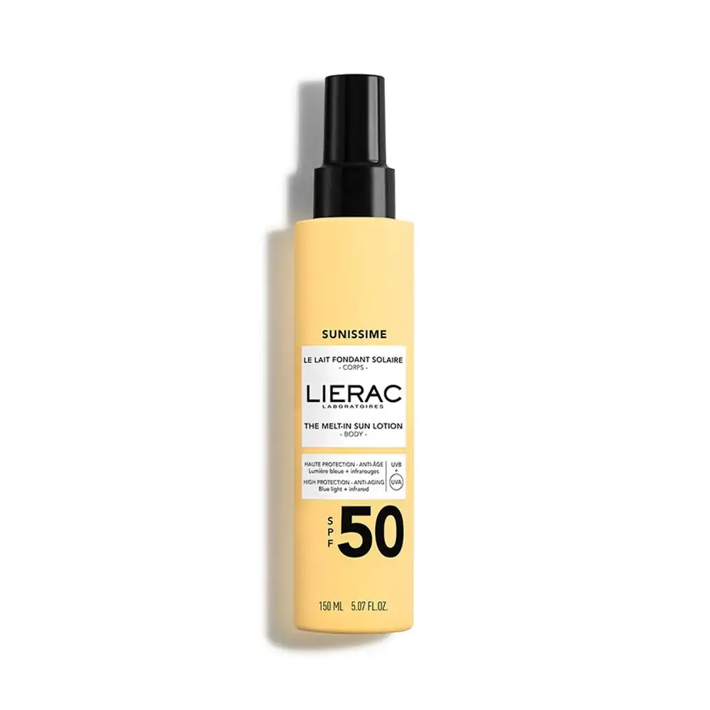 Promo ! Lierac Sunissime Protective Lait Anti-Âge Global SPF50 150ml