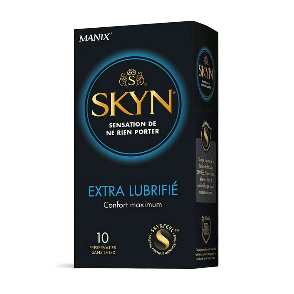 Promo ! Manix Skyn Extra Lubrifié 10 Préservatif