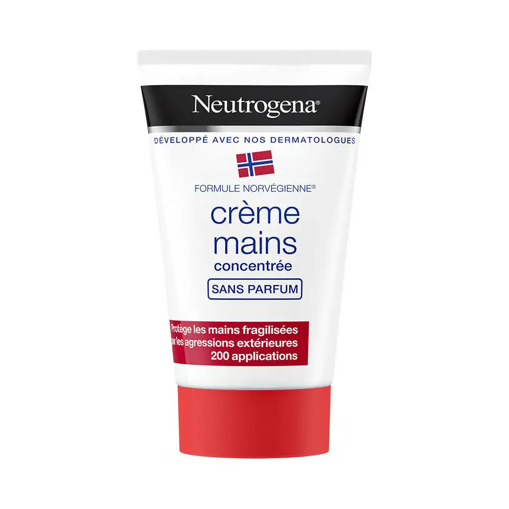 Promo ! Neutrogena Crème Mains Concentrée Sans Parfum 50ml