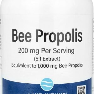 Lake Avenue Nutrition Bee Propolis-Propolis d’abeille1000 mg 240 capsules
