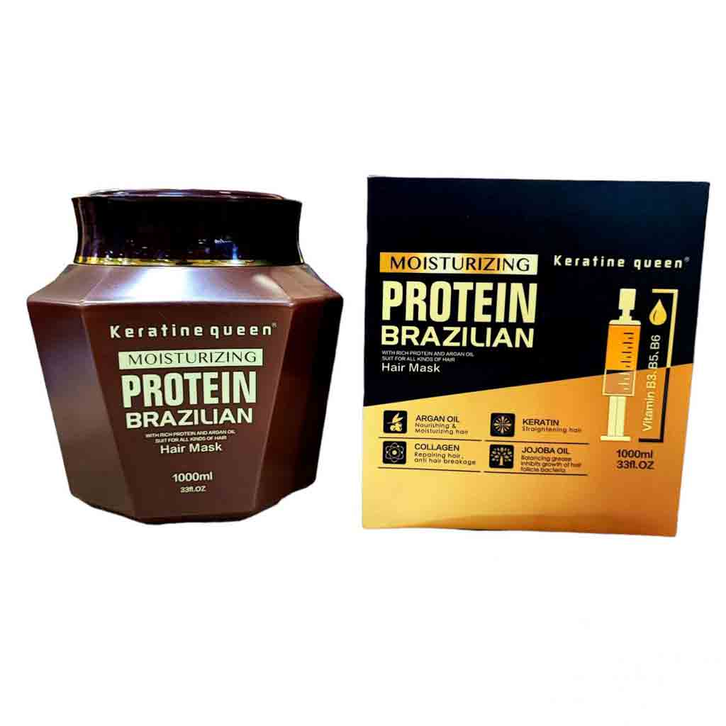 Keratine Queen Moisturizing Protein Brazilian Mask 800ml