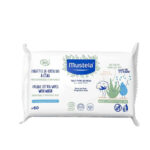 Mustela Bio lingettes coton Bio à l'eau 60 pcs