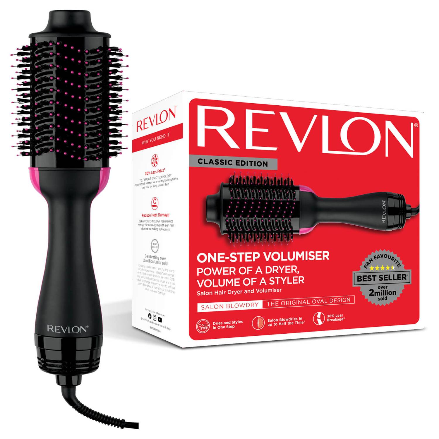 Revlon One-Step Volumizer Dryer and Hot Air Brush