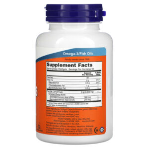 Now Foods Omega 3 2000 mg 100 capsules à enveloppe molle