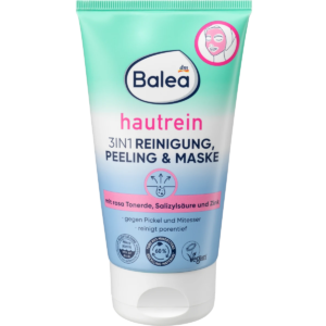 3 en 1 Nettoyant, Peeling & Masque peau pure, 150 ml