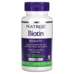 Natrol Biotine Force maximale 10 000 µg 100 comprimés