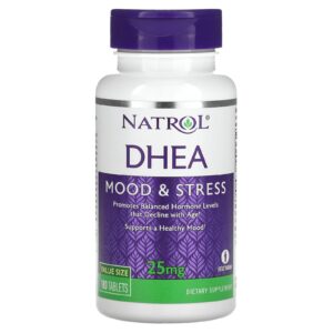 Natrol Dhea 25 mg 180 comprimés