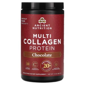 Ancient Nutrition, Collagen Multi-Protein, Chocolate, 283.2 g (10 oz)