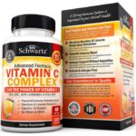 BioSchwartz Vitamine C Complexe avec zinc, bioflavonoïdes et rose hips, 120 capsules