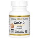 California Gold Nutrition, CoQ10, 100 mg, 30 capsules végétariennes