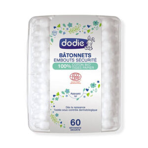 Dodie Bâtonnets BéBé Bio Certifiés Gots x60 Pièces