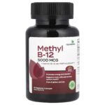 FutureBiotics Vitamin B12 Methyl B-12, Cherry, 5000 mcg, 90 Lozenges