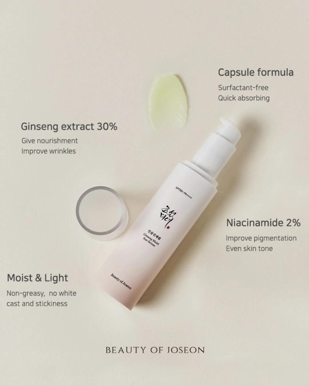 Beauty Of Joseon Ginseng Moist Sun Serum – Image 2