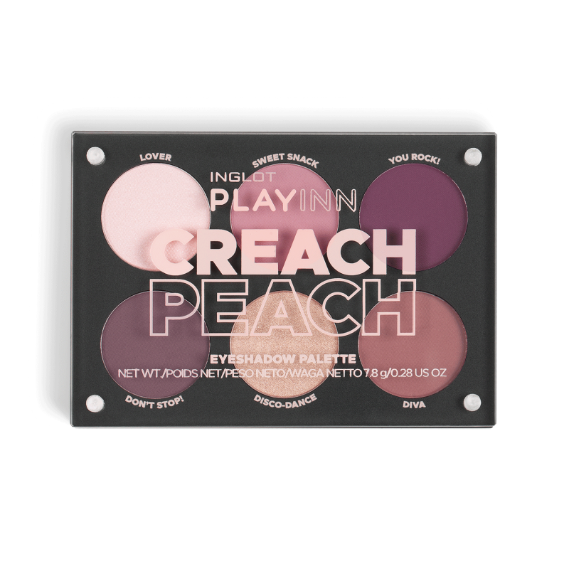 Inglot Playinn Creach Peach Eyeshadow Palette