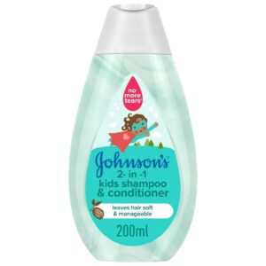 Johnson’s 2 in 1 kids shampoo conditioner 200ml