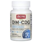 Jarrow Formulas DIM + DGC, Enhanced Detox Formula, 30 Vegetarian Capsules