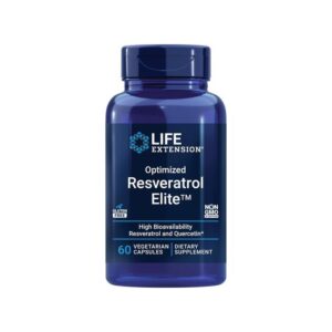 Life Extension Resvératrol Elite optimisé, 60 capsules végétariennes