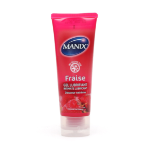 Manix Fraise Gel Lubrifiant 80ml