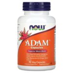 NOW Foods Adam Multivitamines Homme 90 Capsules Végétariennes